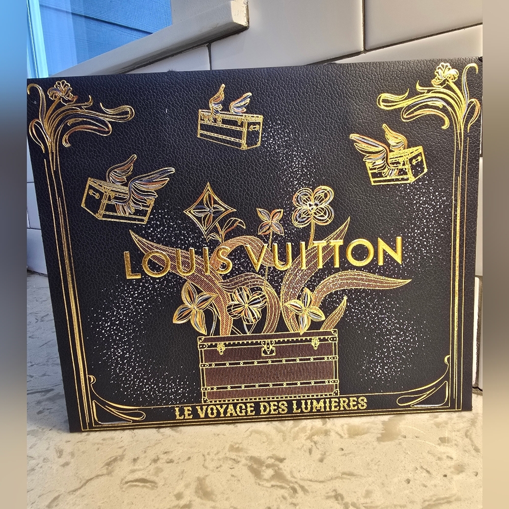 Louis Vuitton Limited Edition 2025 Holiday Shopping Bag, Ribbon & Bag Charm.